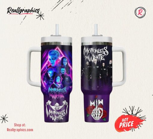 Motionless In White Band 40 oz Stanley Tumbler