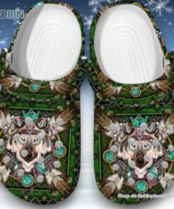 Native American 3D Printed Crocs Clogs Shoes For Men and Women