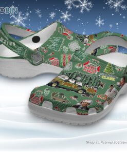 National Lampoon Christmas Tree Car Green Unisex Classic Crocs