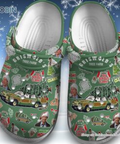 National Lampoon Christmas Tree Car Green Unisex Classic Crocs