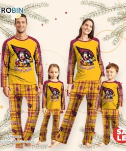 NCAA Mickey Mouse Arizona Cardinals Pajamas Personalized Your Name