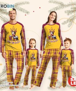 NCAA Mickey Mouse Arizona State Sun Devils Pajamas Personalized Your Name