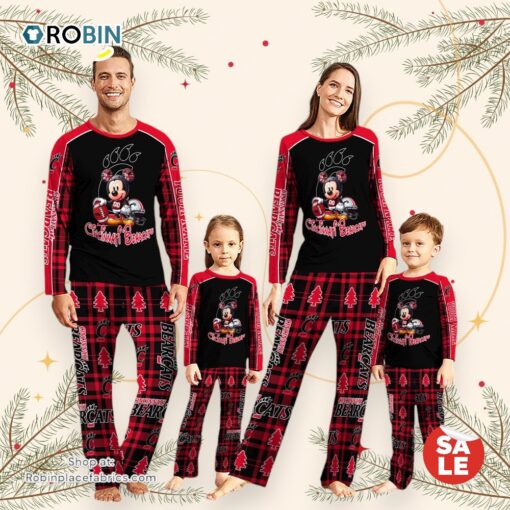 NCAA Mickey Mouse Cincinnati Bearcats Pajamas Personalized Your Name