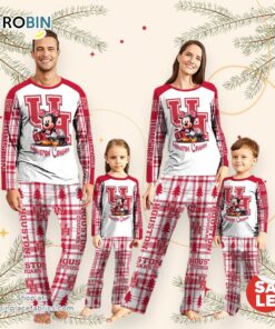 NCAA Mickey Mouse Houston Cougars Pajamas Personalized Your Name NCAA Mickey Mouse Houston Cougars Pajamas Personalized Your Name
