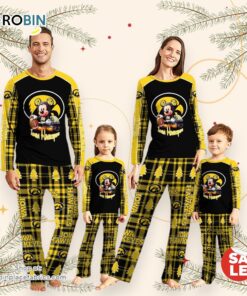 NCAA Mickey Mouse Iowa Hawkeyes Pajamas Personalized Your Name