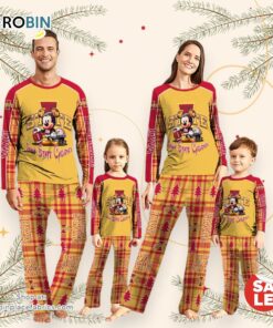 NCAA Mickey Mouse Iowa State Cyclones Pajamas Personalized Your Name NCAA Mickey Mouse Iowa State Cyclones Pajamas Personalized Your Name