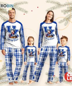 NCAA Mickey Mouse Kentucky Wildcats Pajamas Personalized Your Name