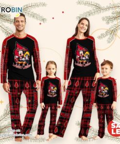 NCAA Mickey Mouse Louisville Cardinals Pajamas Personalized Your Name NCAA Mickey Mouse Louisville Cardinals Pajamas Personalized Your Name