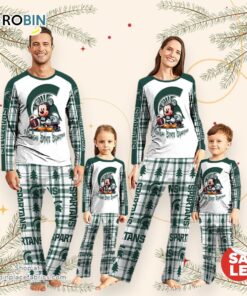NCAA Mickey Mouse Michigan State Spartans Pajamas Personalized Your Name