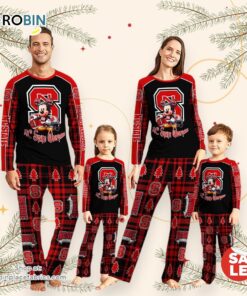 NCAA Mickey Mouse NC State Wolfpack Pajamas Personalized Your Name