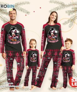 NCAA Mickey Mouse Northern Illinois Huskies Pajamas Personalized Your Name