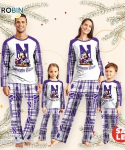 NCAA Mickey Mouse Northwestern Wildcats Pajamas Personalized Your Name NCAA Mickey Mouse Northwestern Wildcats Pajamas Personalized Your Name