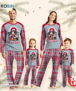 NCAA Mickey Mouse Ohio State Buckeyes Pajamas Personalized Your Name