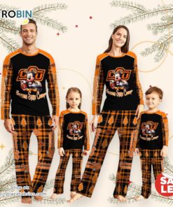 NCAA Mickey Mouse Oklahoma State Cowboys Pajamas Personalized Your Name NCAA Mickey Mouse Oklahoma State Cowboys Pajamas Personalized Your Name