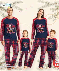 NCAA Mickey Mouse Ole Miss Rebels Pajamas Personalized Your Name