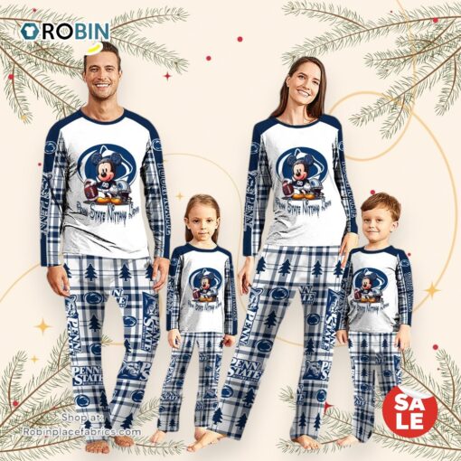 NCAA Mickey Mouse Penn State Nittany Lions Pajamas Personalized Your Name