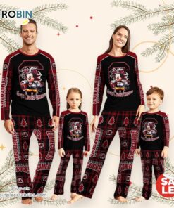 NCAA Mickey Mouse South Carolina Gamecocks Pajamas Personalized Your Name