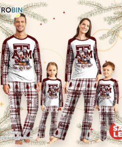 NCAA Mickey Mouse Texas A&M Aggies Pajamas Personalized Your Name NCAA Mickey Mouse Texas A&M Aggies Pajamas Personalized Your Name
