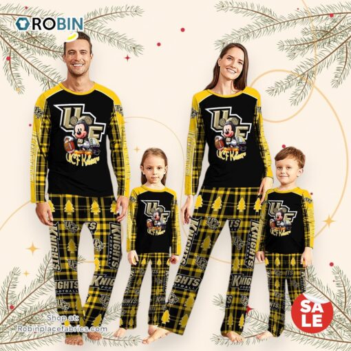 NCAA Mickey Mouse UCF Knights Pajamas Personalized Your Name