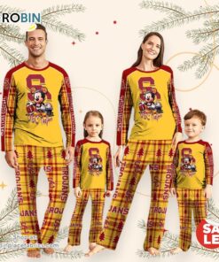 NCAA Mickey Mouse USC Trojans Pajamas Personalized Your Name NCAA Mickey Mouse USC Trojans Pajamas Personalized Your Name