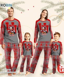 NCAA Mickey Mouse Utah Utes Pajamas Personalized Your Name