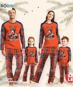 NCAA Mickey Mouse Virginia Cavaliers Pajamas Personalized Your Name