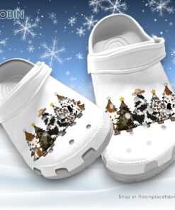 New Cool Xmas Trees 3D Printed Crocs Shoes New Cool Xmas Trees 3D Printed Crocs Shoes