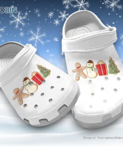 New Design Christmas Cookies 3D Printed Crocs Shoes