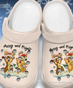 New Design Merry & Bright 3D Printed Crocs Shoes