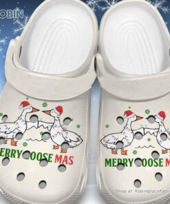 New Design Merry Goosemas 3D Printed Crocs Shoes