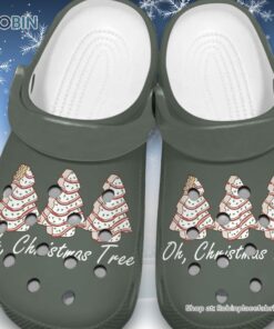 New Design oh Christmas Tree 3D Printed Crocs