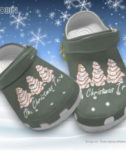 New Design oh Christmas Tree 3D Printed Crocs