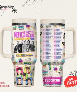 New Kids On The Block Music Custom Stanley Cup 40 OZ Tumbler With Handle