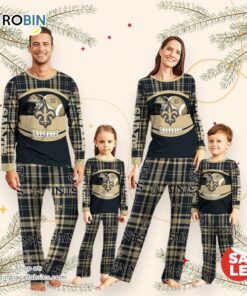 New Orleans Saints NFL Custom Your Name Football Team Pajamas