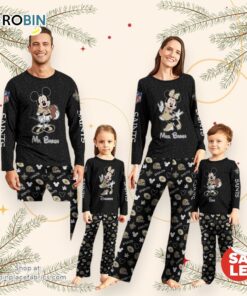 New Orleans Saints Sport And Disney Uniform Pajamas Mickey Mouse NFL Gifts For Kids Pajamas