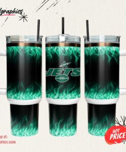 New York Jets 40oz Tumbler NFL Tumbler Wrap