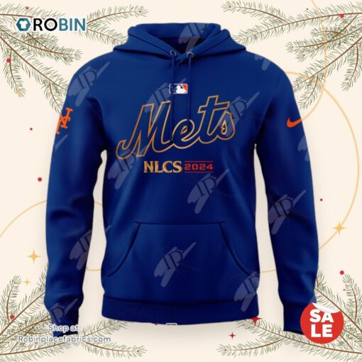 New York Mets NLCS 2024 OMG All Over Printed Hoodie   Blue