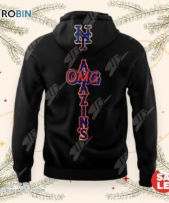 New York Mets NLCS 2024 OMG AMAZIN’S Hoodie   Black