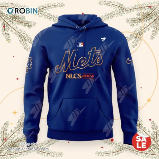New York Mets NLCS 2024 OMG AMAZIN’S Hoodie   Blue