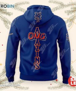 New York Mets NLCS 2024 OMG AMAZIN’S Hoodie   Blue