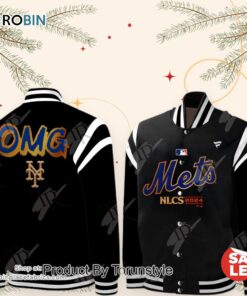 New York Mets NLCS 2024 OMG Baseball Jacket