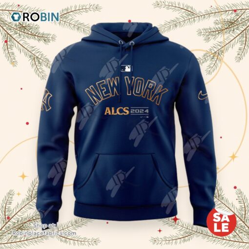 New York Yankees ALCS 2024 Bonx Bomber Hoodie   Navy