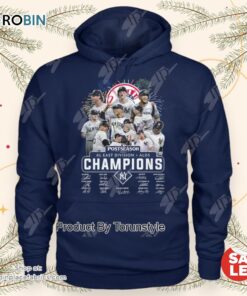 New York Yankees Postseason 2024 AL East Division + ALDS Champions T Shirt