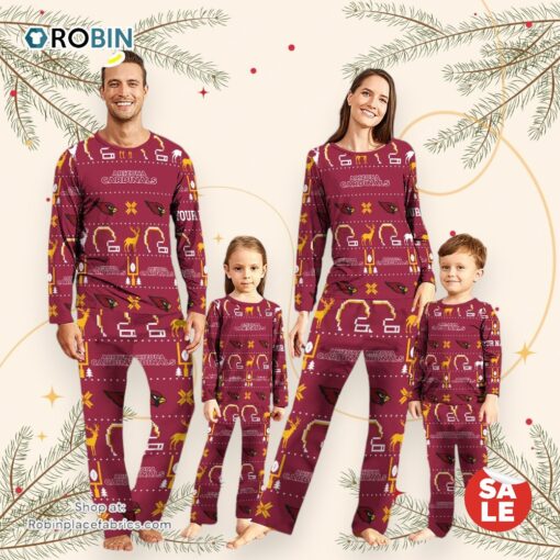 NFL Arizona Cardinals Sport Pajamas Custom Your Name