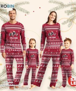 NFL Atlanta Falcons Team Pajamas Personalized Your Name
