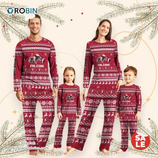 NFL Atlanta Falcons Team Pajamas Personalized Your Name