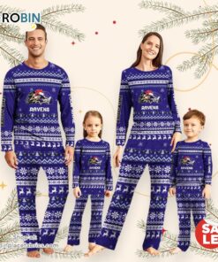 NFL Baltimore Ravens Team Pajamas Personalized Your Name