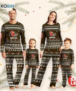 NFL Cleveland Browns Team Pajamas Personalized Your Name