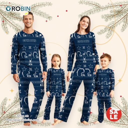 NFL Dallas Cowboys Sport Pajamas Custom Your Name