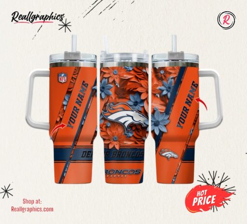 NFL Denver Broncos Sport Tumbler 40oz